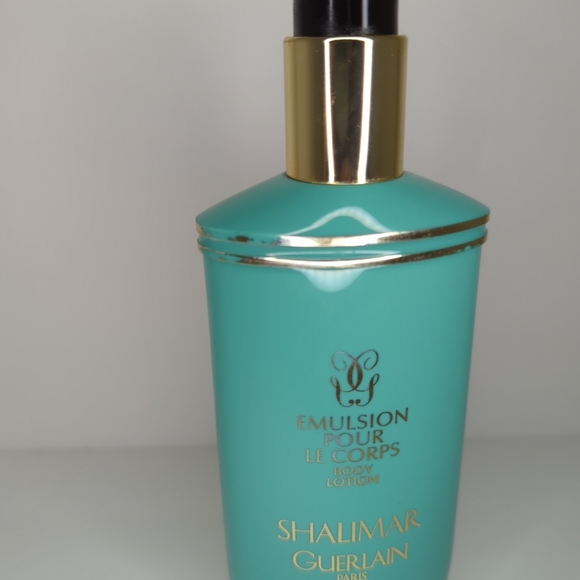 Guerlain Shalimar Body Lotion EMULSION POUR PARIS 85% Full 6.8oz 200ml Vintage - Picture 4 of 4